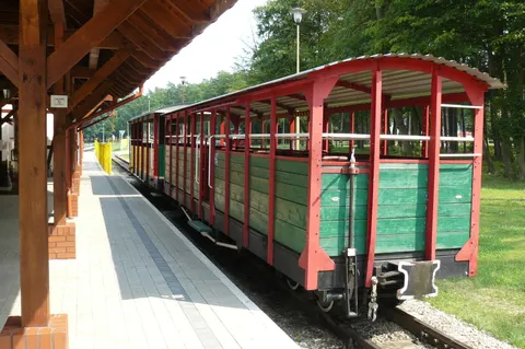 Krośnicka Kolej Wąskotorowa (Schmalspurbahn Krośnice) — Foto 4