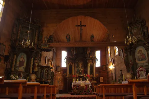 Holzkirche St. Matthias in Trzebicko — Foto 6