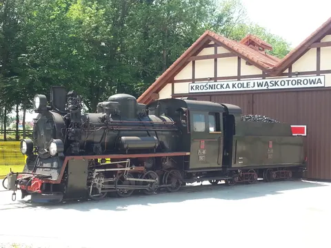 Krośnicka Kolej Wąskotorowa (Schmalspurbahn Krośnice) — Foto 2