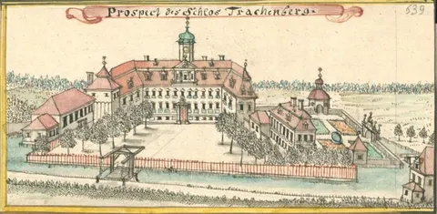 Ruine von Burg und Schloss Hatzfeldt in Żmigród (Trachenberg) — Foto 10
