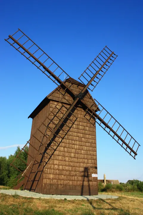 Windmühle „Bronisław“ und Müllerhütte in Duchowo — Foto 5