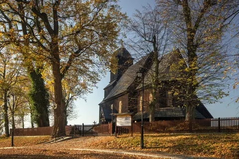 Holzkirche St. Matthias in Trzebicko — Foto 2