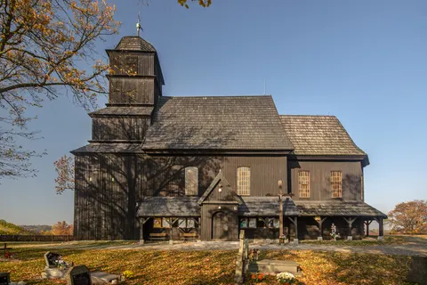 Holzkirche St. Matthias in Trzebicko — Foto 3